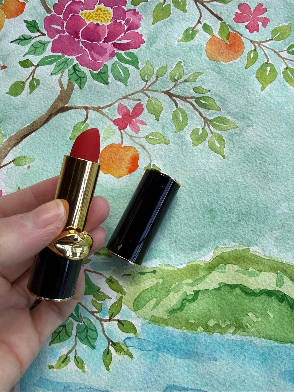 Pat McGrath Vibrant Matte Red Lipstick